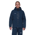 Mammut Men's Stoney HS Thermo Hooded Jacket-Marine-Killington Sports