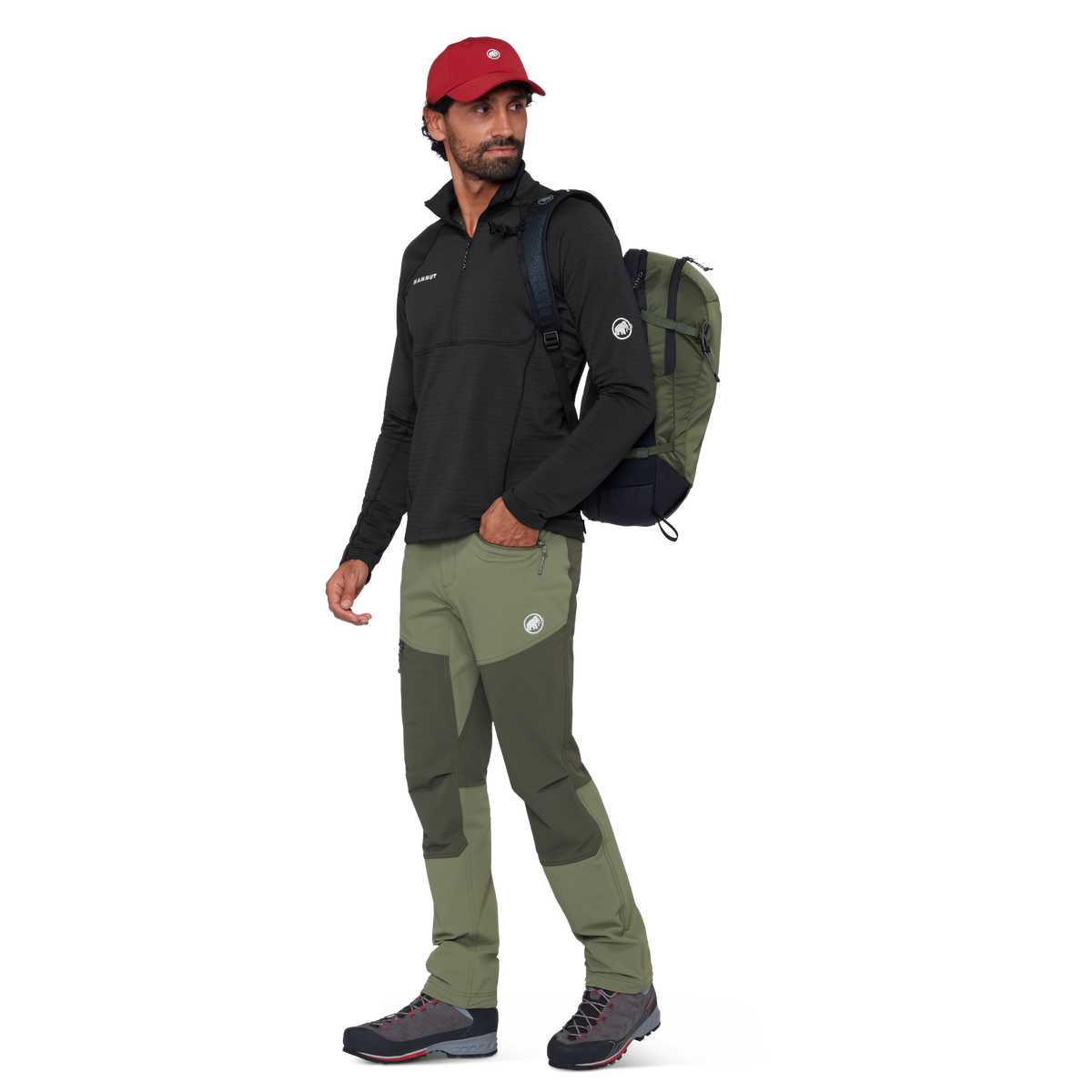 Mammut Men's Taiss ML Half Zip Pull-Killington Sports