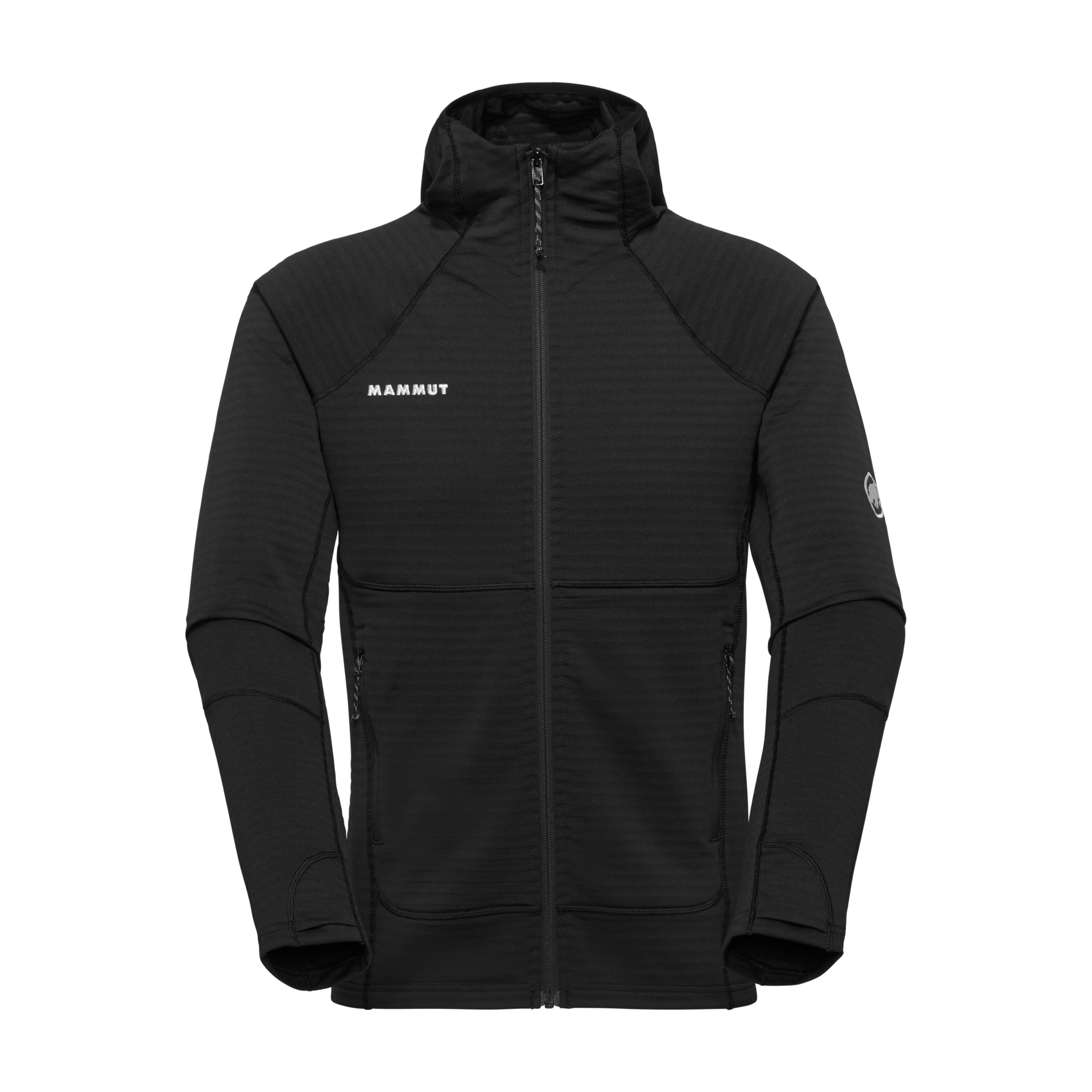Mammut Men's Taiss ML Hooded Jacket-Black-Killington Sports