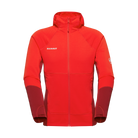 Mammut Men's Taiss ML Hooded Jacket-Mammut Red/Dark Mammut Red-Killington Sports