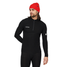 Mammut Men's Tree Wool Thermal FL Half Zip Longsleeve-Black-Killington Sports