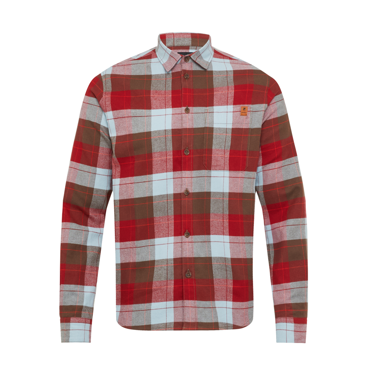 Mammut Men's Trovat Longsleeve Shirt-Nebla-Soil-Killington Sports