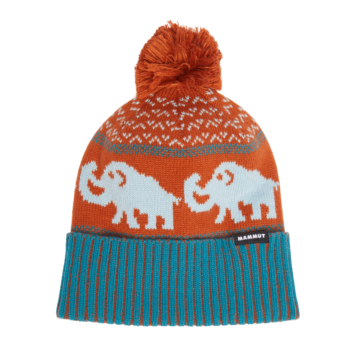Mammut Retro Beanie-Deep Teal-Autumn Larice-Killington Sports