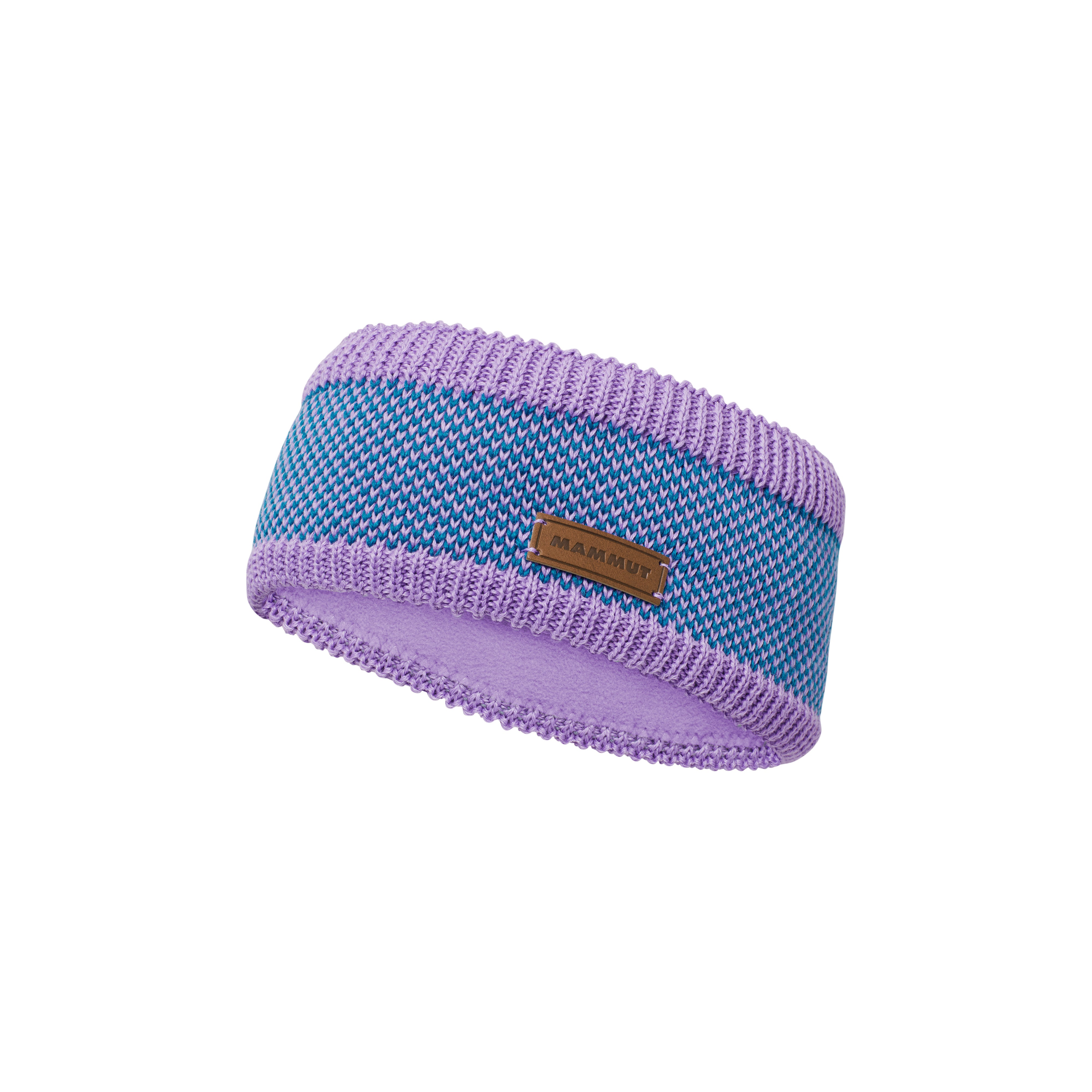 Mammut Snow Headband-Lavandin/Deep Teal-Killington Sports