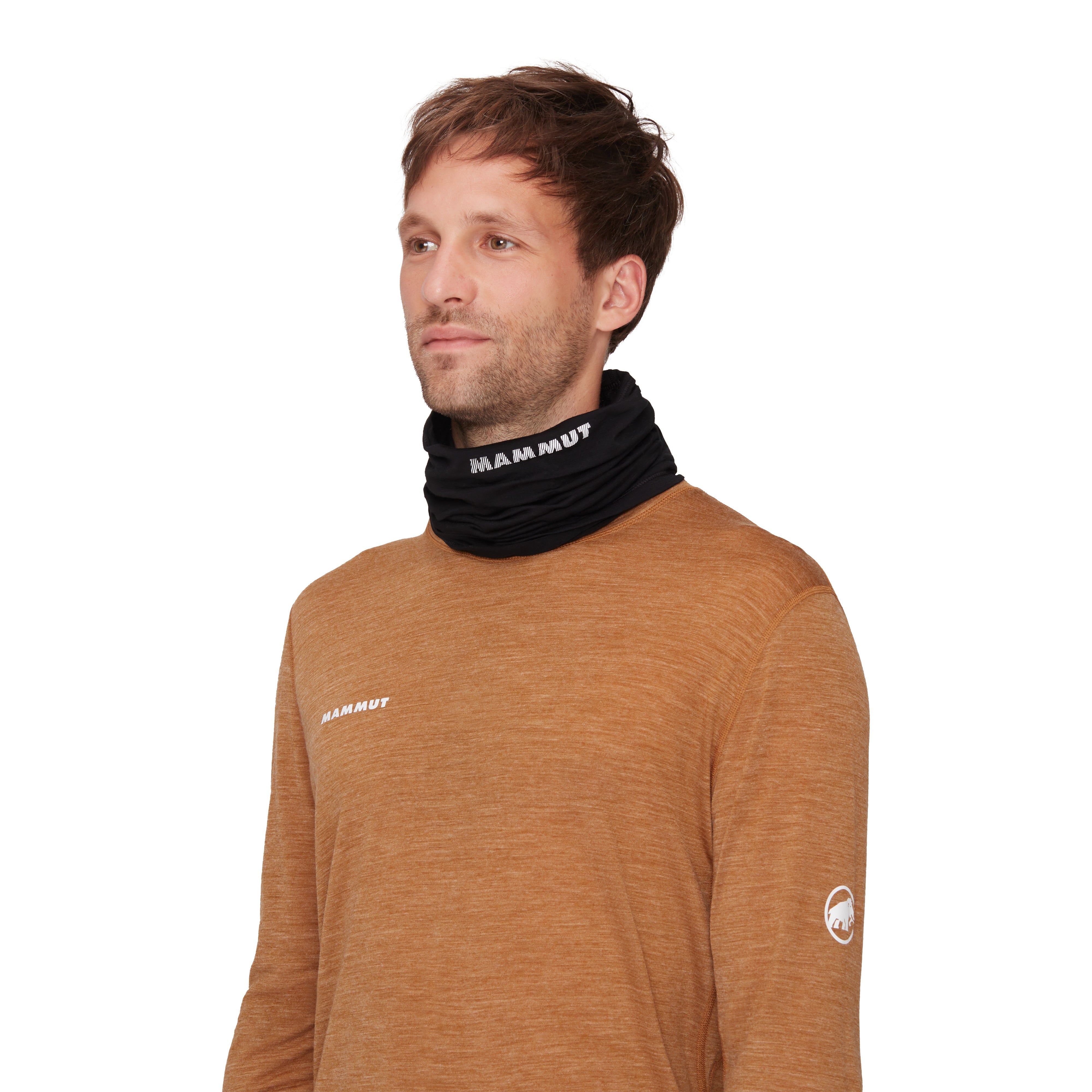 Mammut Tree Wool Neck Gaiter-Black-Killington Sports