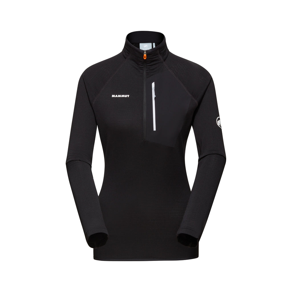 Mammut Women's Aenergy Light ML Half Zip Pull-Black-Killington Sports