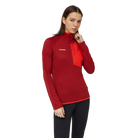 Mammut Women's Aenergy Light ML Half Zip Pull-Dark Mammut Red-Mammut Red-Killington Sports