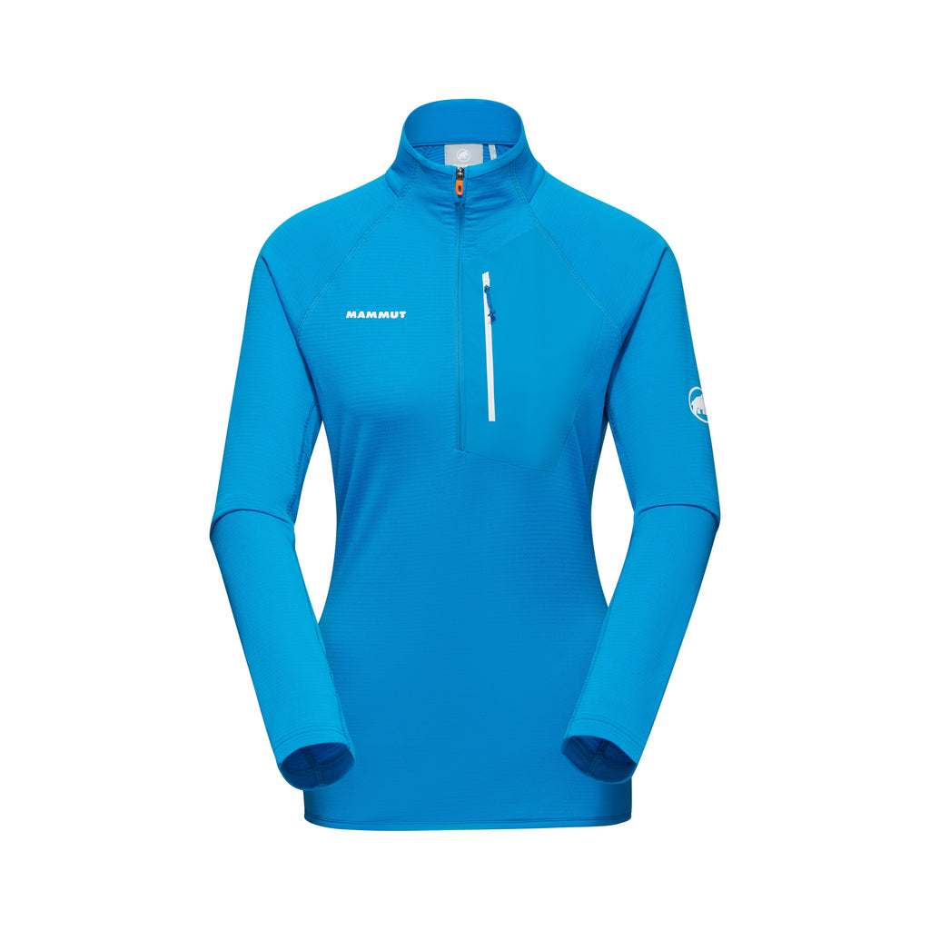 Mammut Women's Aenergy Light ML Half Zip Pull-Glacier Blue-Killington Sports