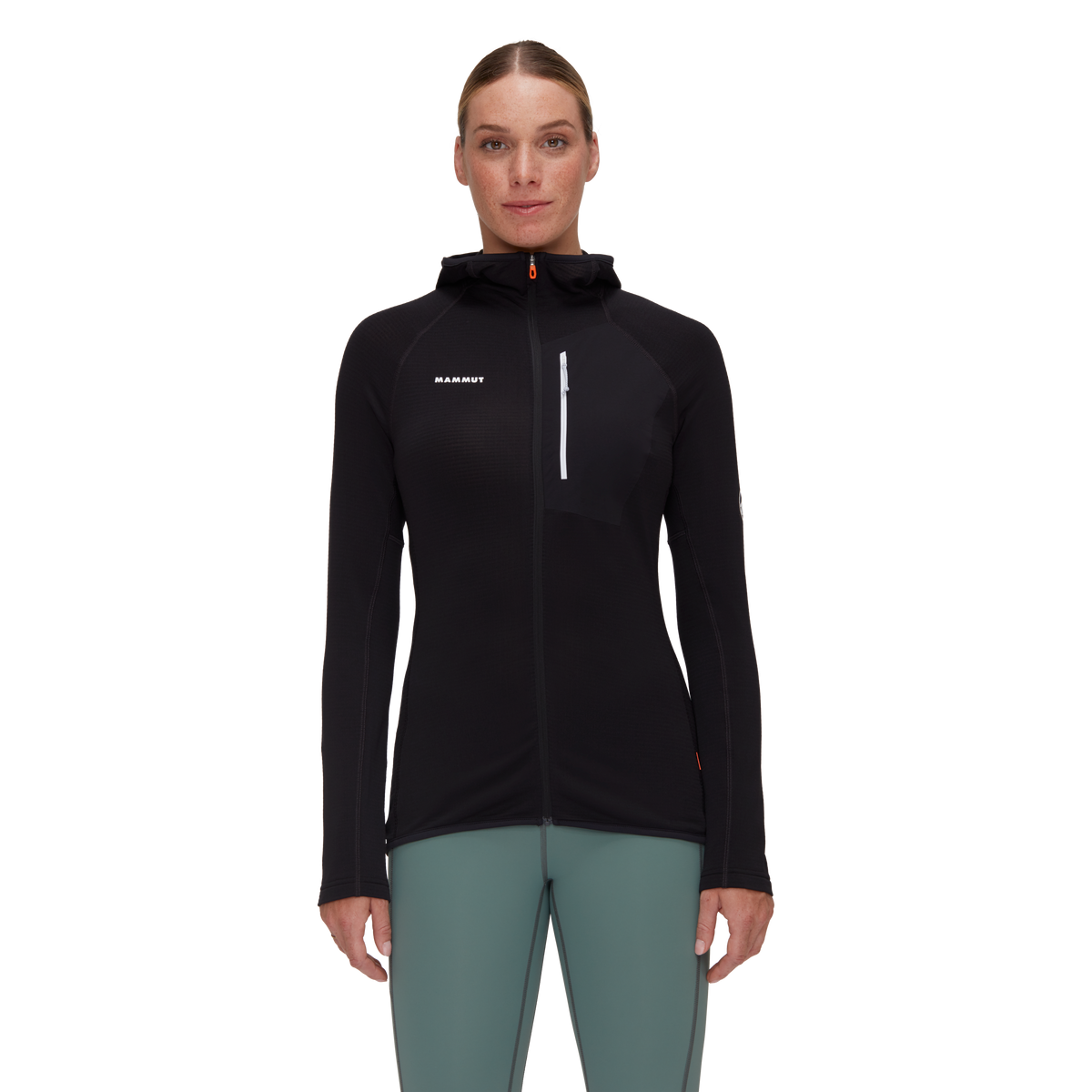 Mammut Women's Aenergy Light ML Hooded Jacket-Black-Killington Sports