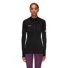 Mammut Women's Aenergy ML Half Zip Pull-Black-Killington Sports