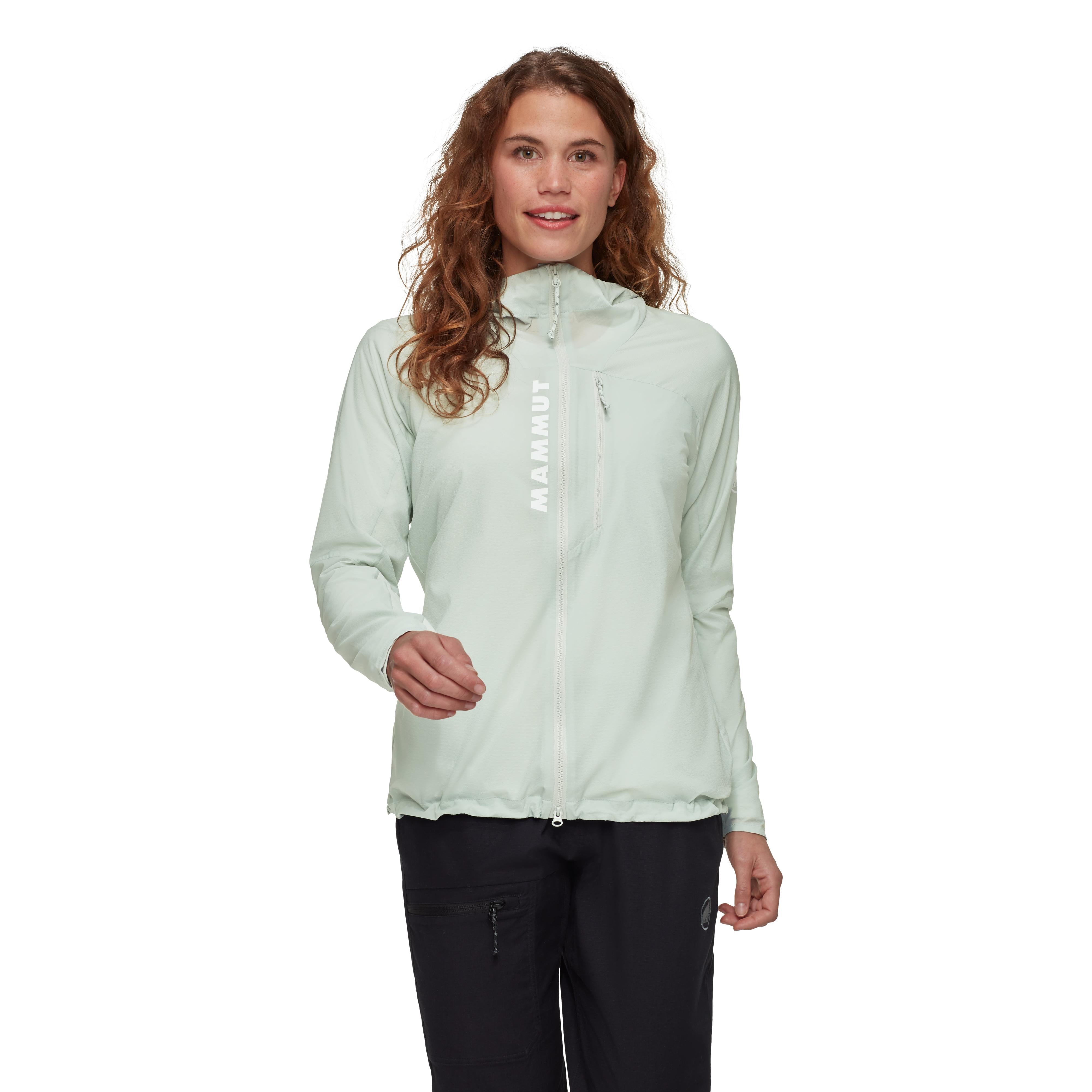 Mammut Women's Aenergy WB Hooded Jacket-Silver Sage-Killington Sports