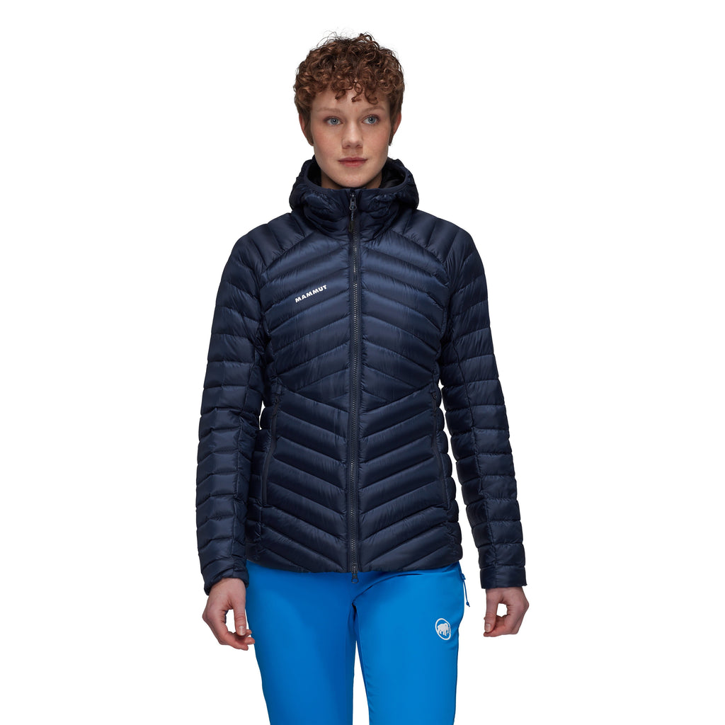 Mammut Women's Broad Peak IN Hooded Jacket-Marine-Black-Killington Sports