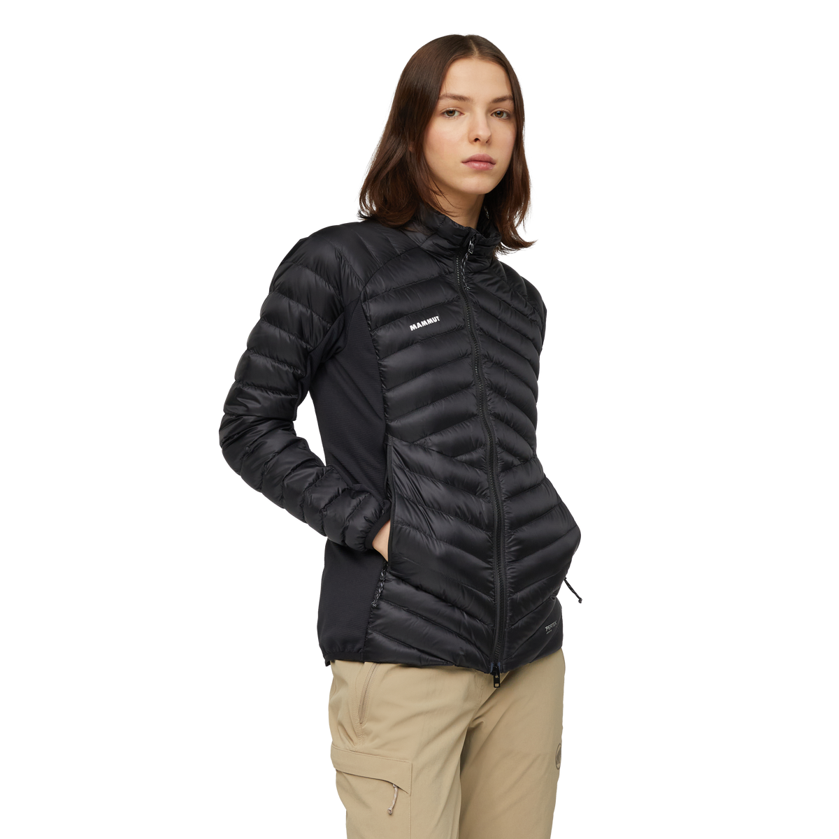 Mammut Women's Broad Peak IN Hybrid Jacket-Black-Killington Sports