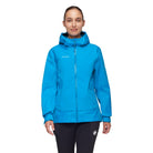 Mammut Women's Ducan Guide HS Hooded Jacket-Glacier Blue-Killington Sports