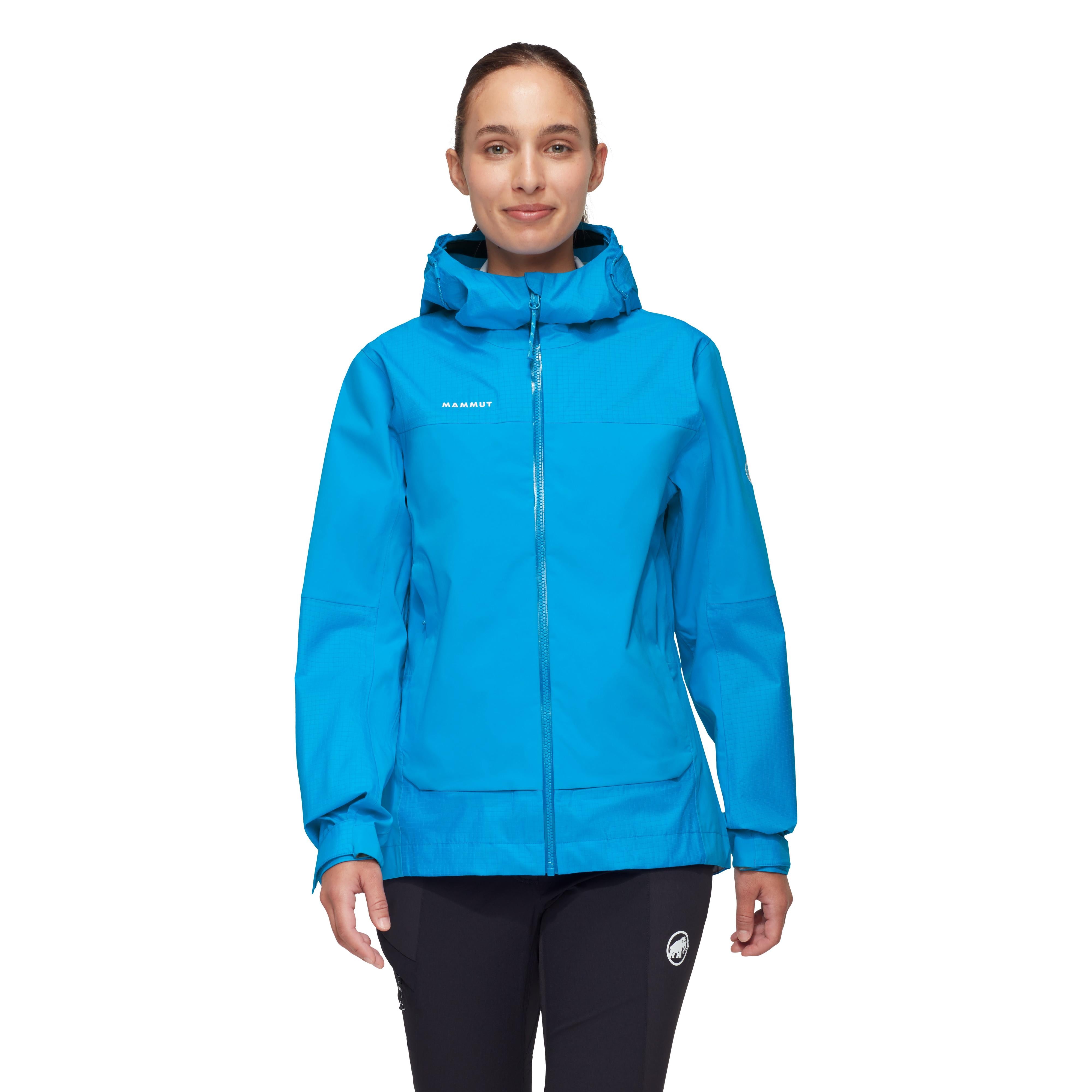 Mammut Women's Ducan Guide HS Hooded Jacket-Glacier Blue-Killington Sports