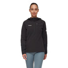 Mammut Women's Madris Light ML Half Zip Hoody-Black-Killington Sports