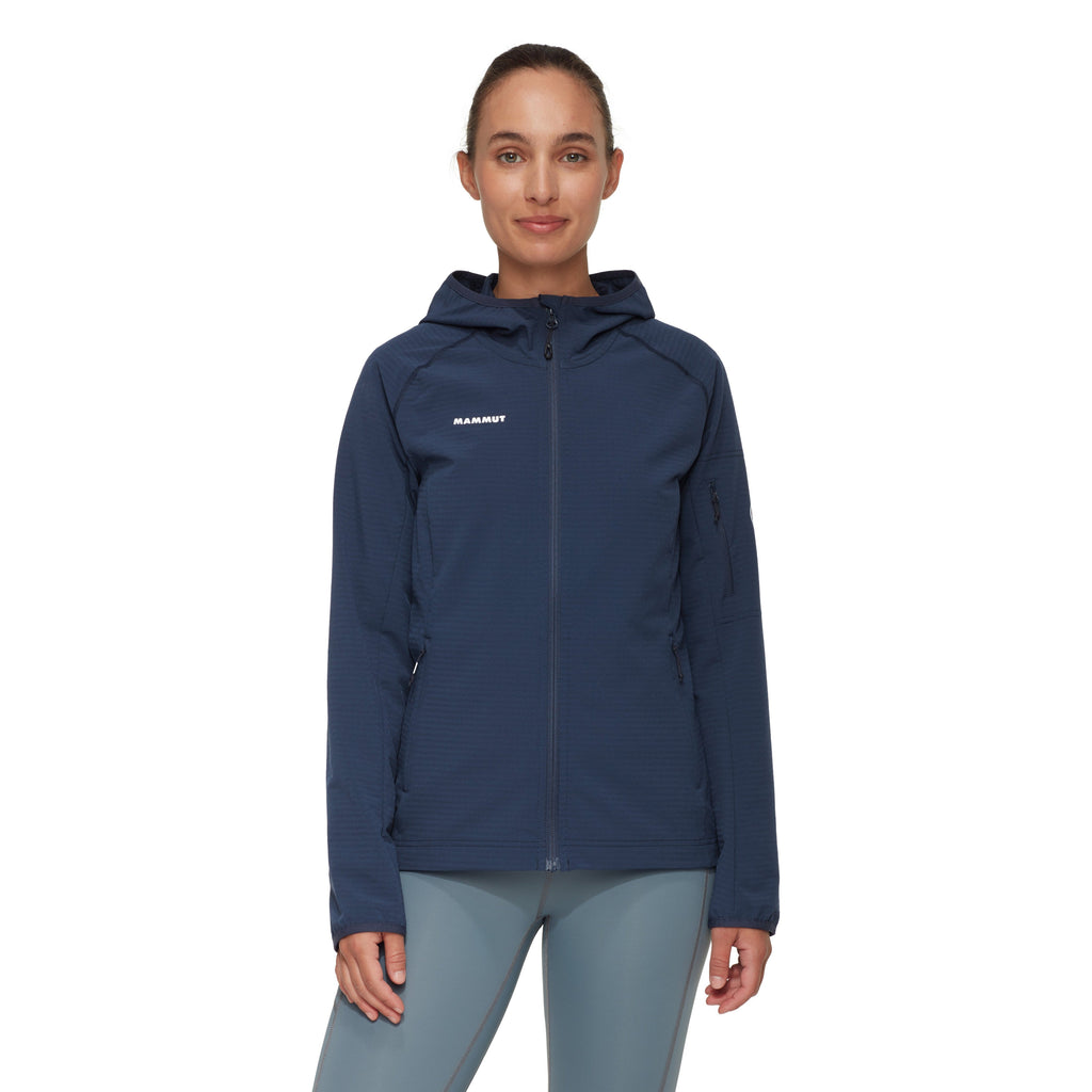 Mammut Women's Madris Light ML Hooded Jacket-Marine-Killington Sports