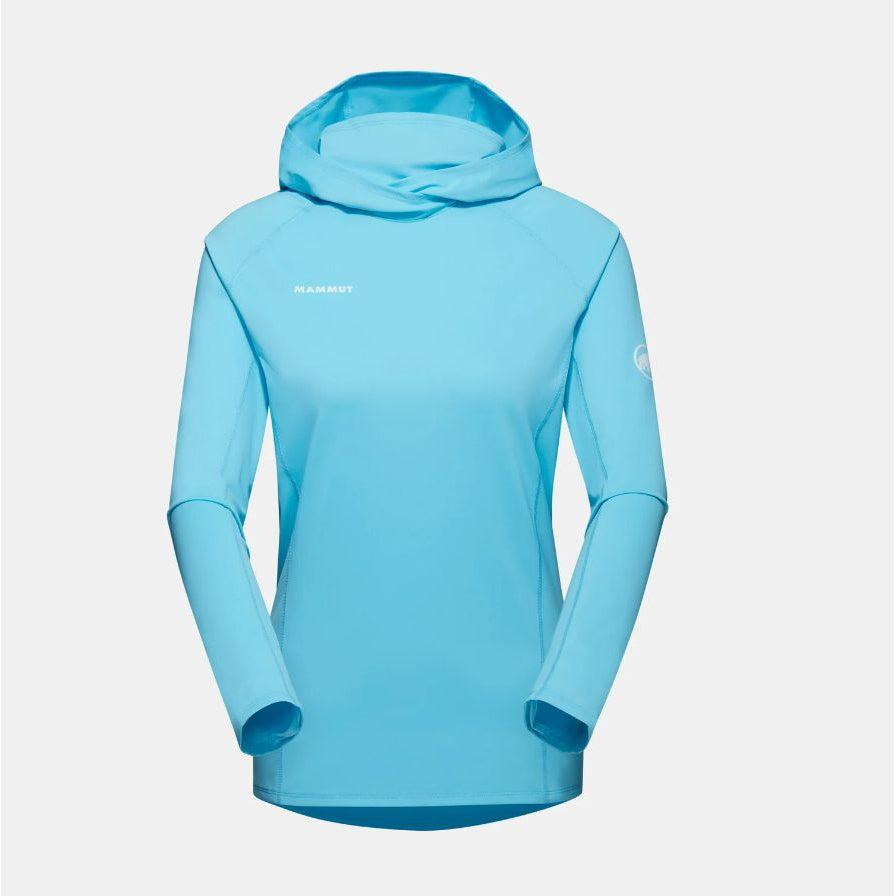 Mammut Women's Selun FL Sun Hoody-Cool Blue-Killington Sports