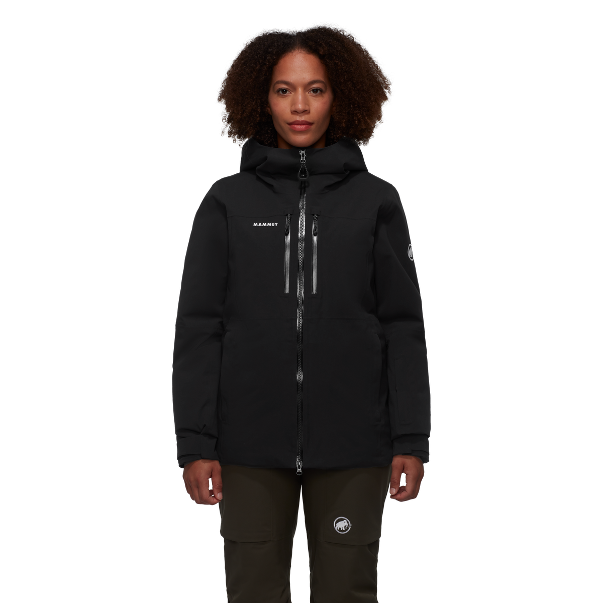 Mammut Women's Stoney HS Thermo Hooded Jacket-Black-Killington Sports
