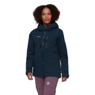Mammut Women's Stoney HS Thermo Hooded Jacket-Marine-Killington Sports