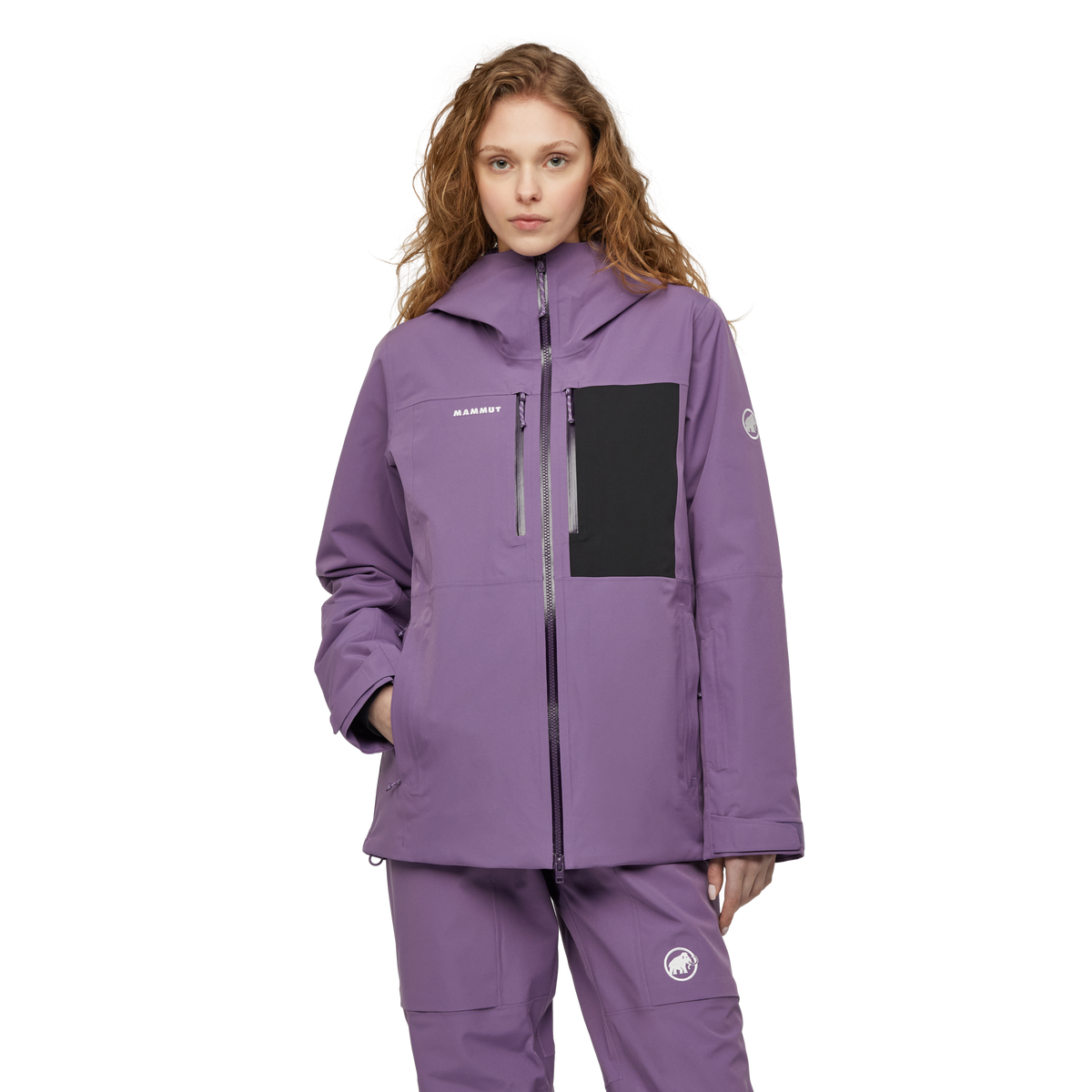Mammut Women's Stoney HS Thermo Hooded Jacket-Paloja-Black-Killington Sports