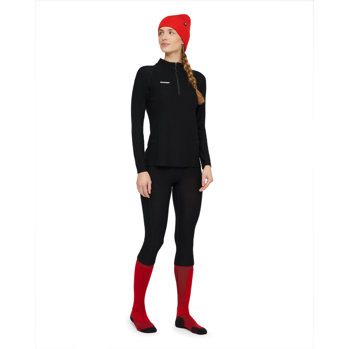Mammut Women's Tree Wool Thermal FL Half Zip Longsleeve-Killington Sports