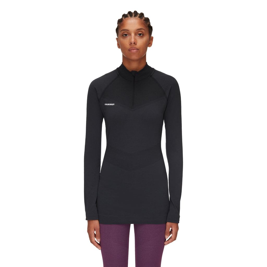 Mammut Women's Trift Half Zip Longsleeve-Black-Killington Sports