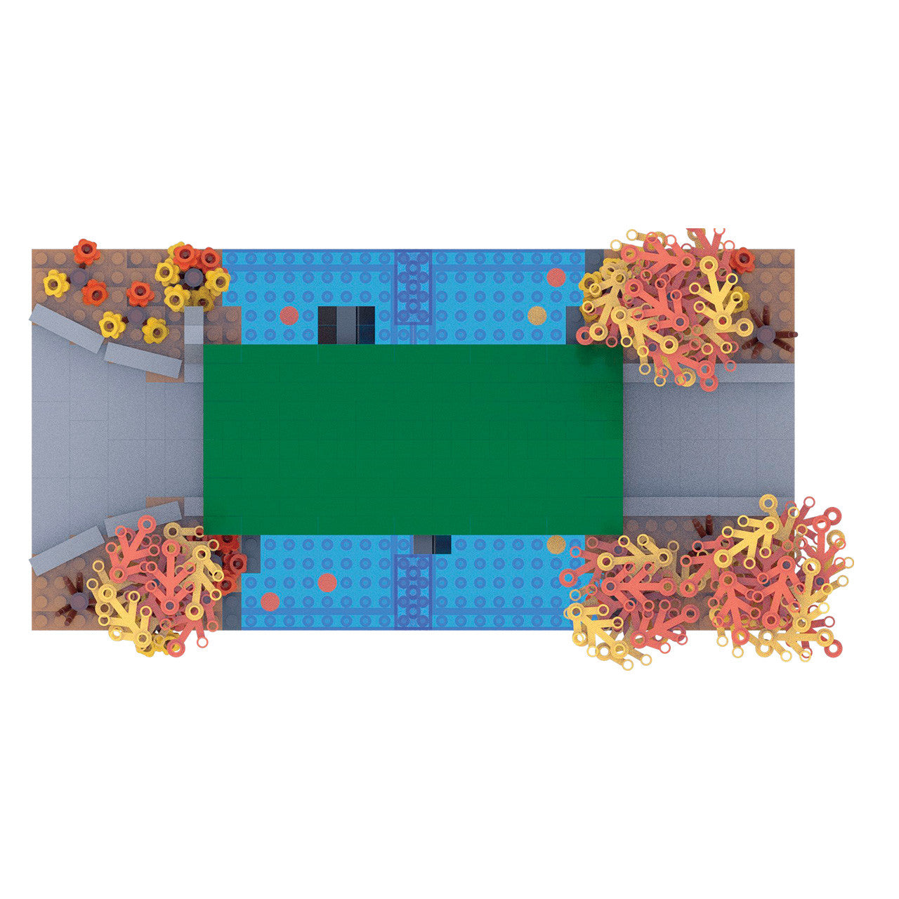 Mini Building Blocks - Covered Bridge-Killington Sports