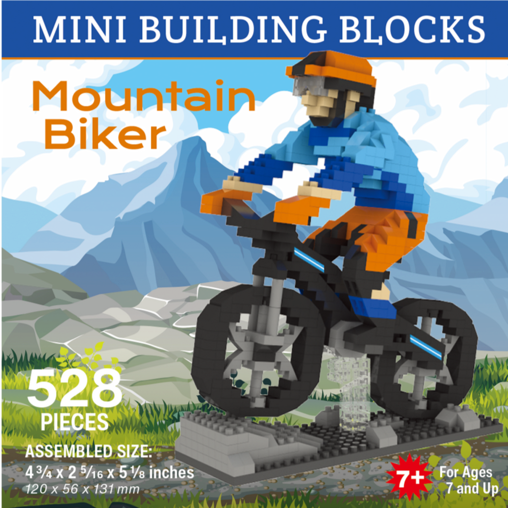 Mini Building Blocks-Mountain Biker-Killington Sports