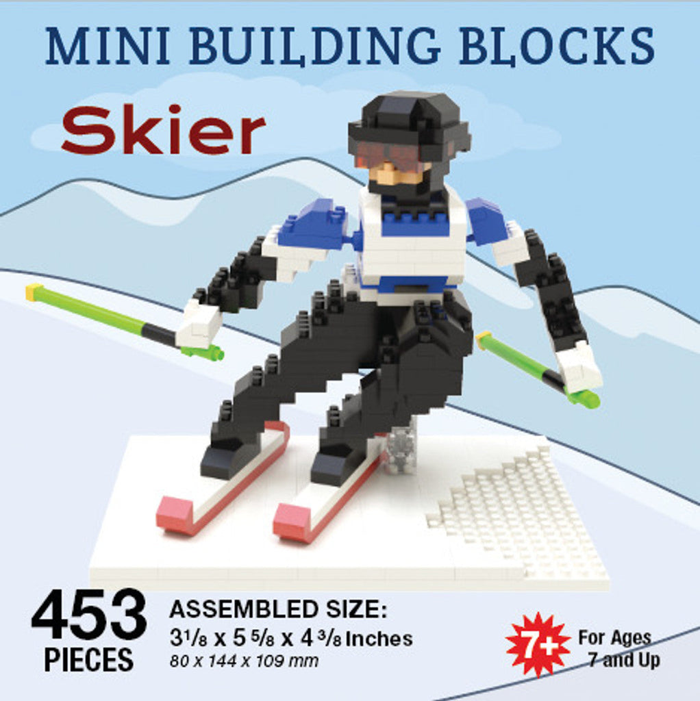Mini Building Blocks-Skier-Killington Sports