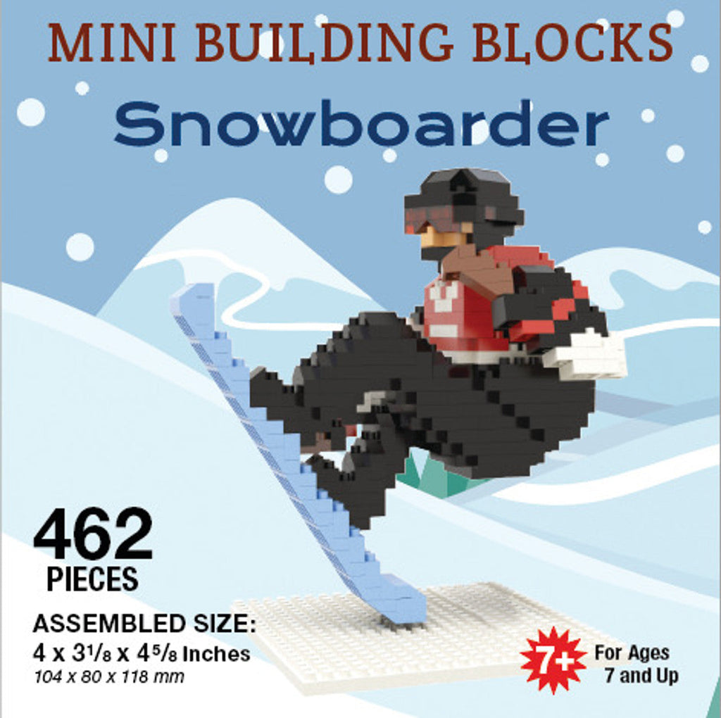 Mini Building Blocks-Snowboarder-Killington Sports