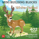 Mini Building Blocks-White Tailed Buck-Killington Sports