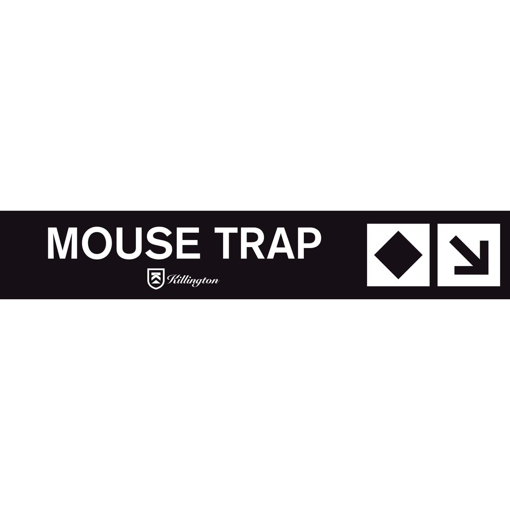 Mouse Trap Trail Sign-Killington Sports