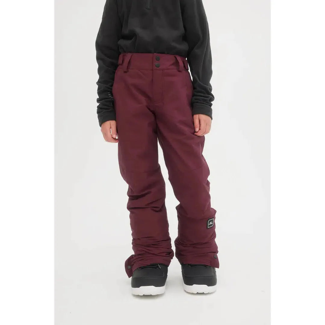O'Neill Kids Charm Pant-Windsor Wine-Killington Sports