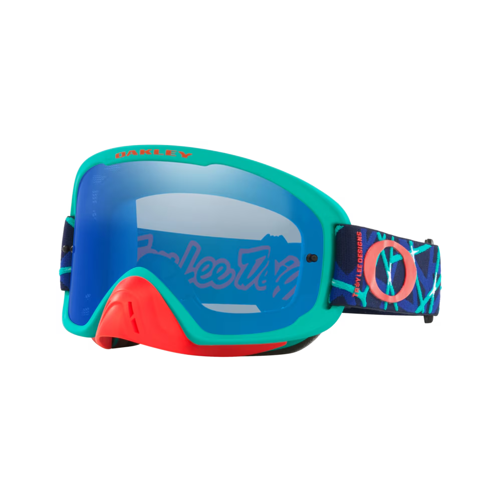 Oakley O-Frame® 2.0 PRO MTB Troy Lee Designs Series Goggles-Troy Lee Design Blue Webstar-Killington Sports