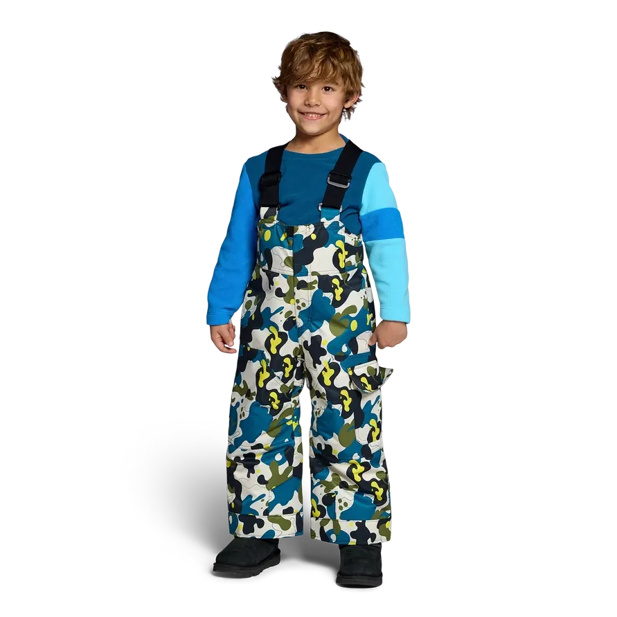 Obermeyer Kids' Volt Print Bib Pant-Fort Frog-Killington Sports