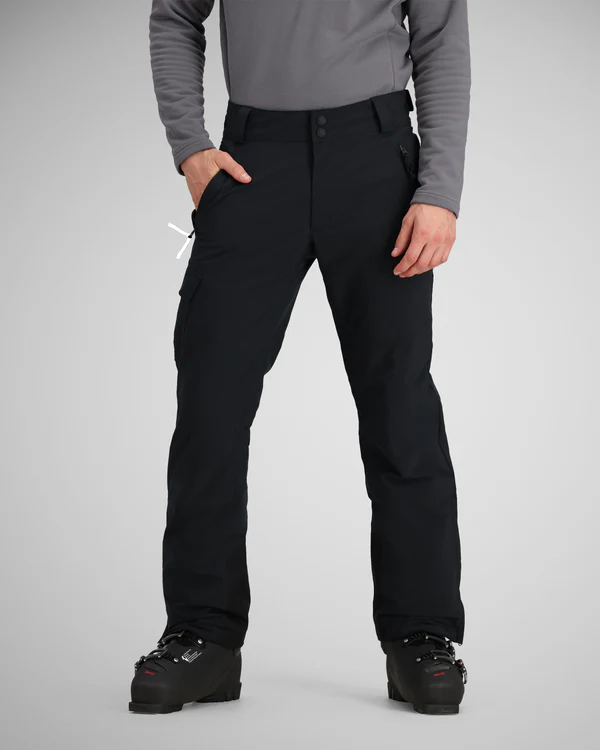 Obermeyer Men's Alpinist Stretch Pant-Black-Killington Sports