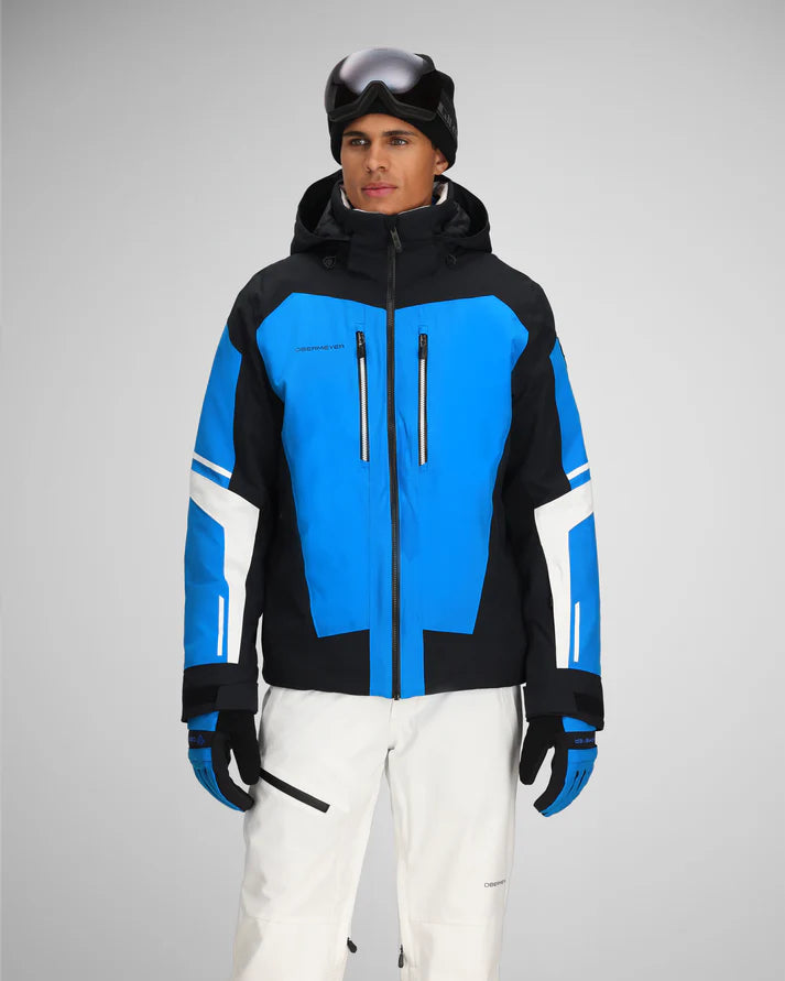 Obermeyer Men's Charger Jacket-Bali Blue-Killington Sports