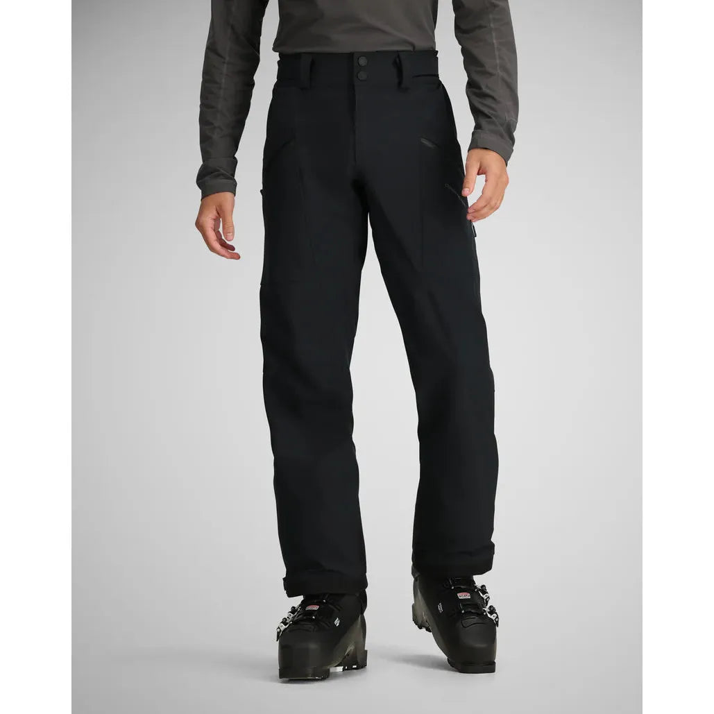 Obermeyer Men's Foraker Shell Pant-Black-Killington Sports