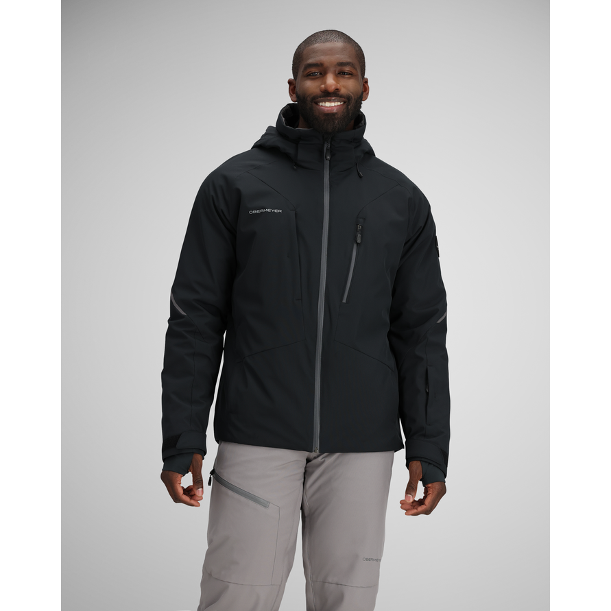 Obermeyer Men's Raze Jacket-Black-Killington Sports