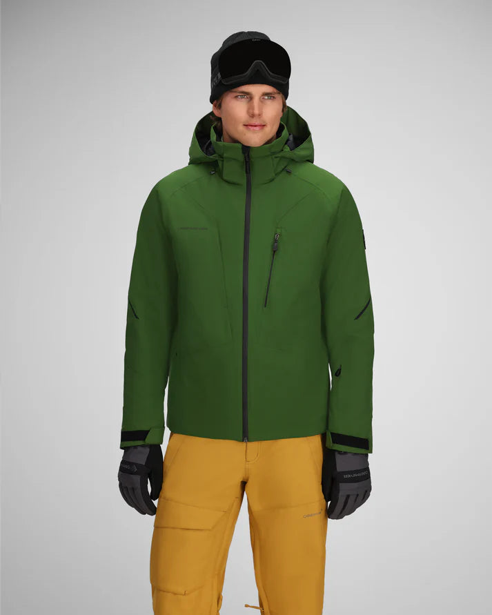 Obermeyer Men's Raze Jacket-Green Cabin-Killington Sports