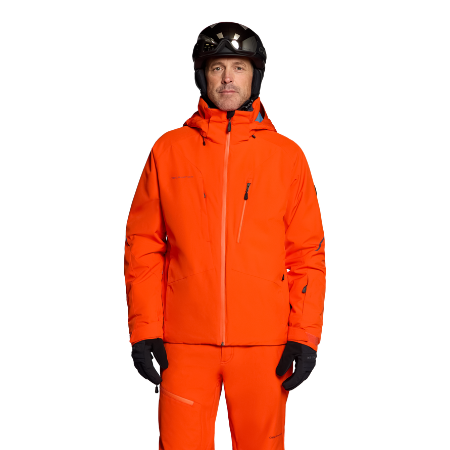 Obermeyer Men's Raze Jacket-High Kick Orange-Killington Sports