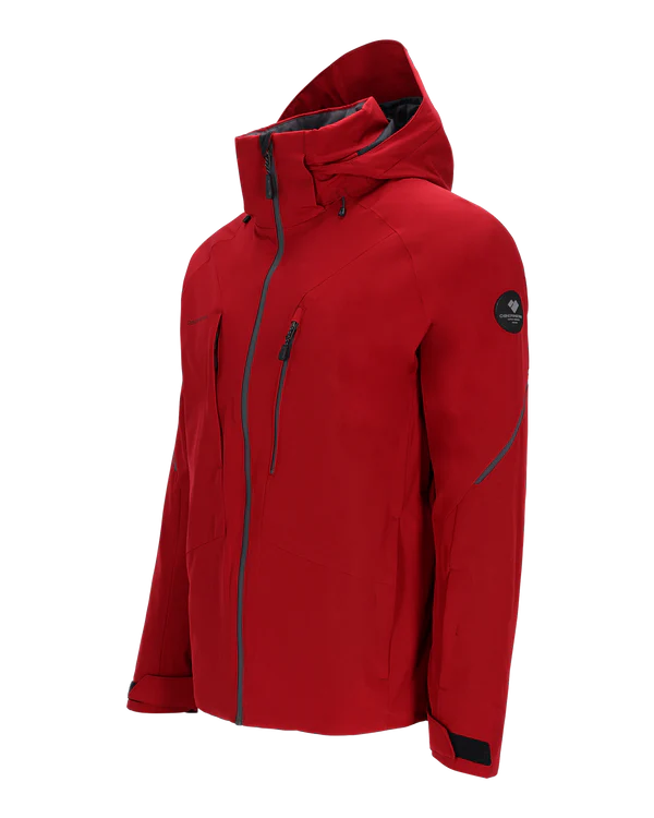 Obermeyer Men's Raze Jacket-Rustic Red-Killington Sports