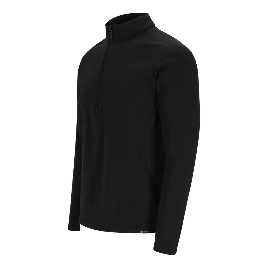 Obermeyer Men's UltraGear 1/4 Zip-Black-Killington Sports