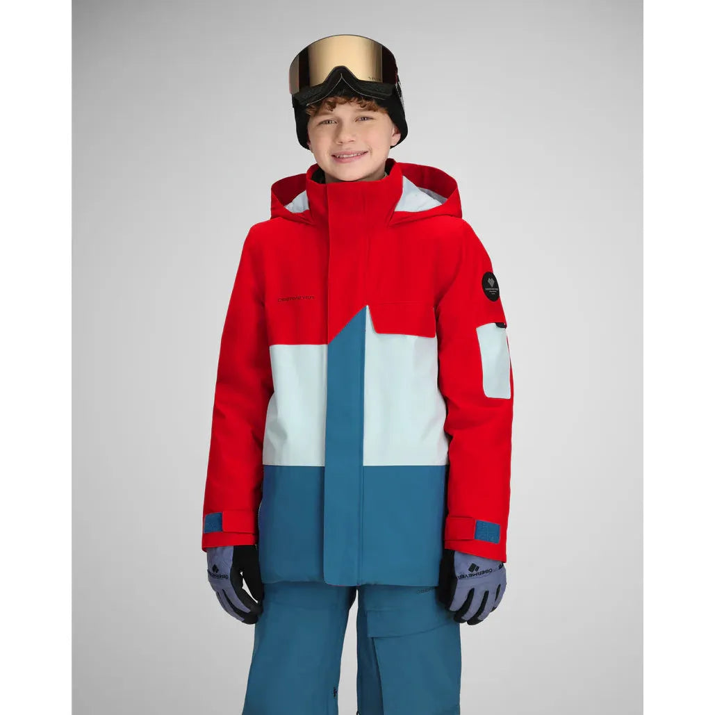Obermeyer Teen Axel Jacket-Fresno Red-Killington Sports