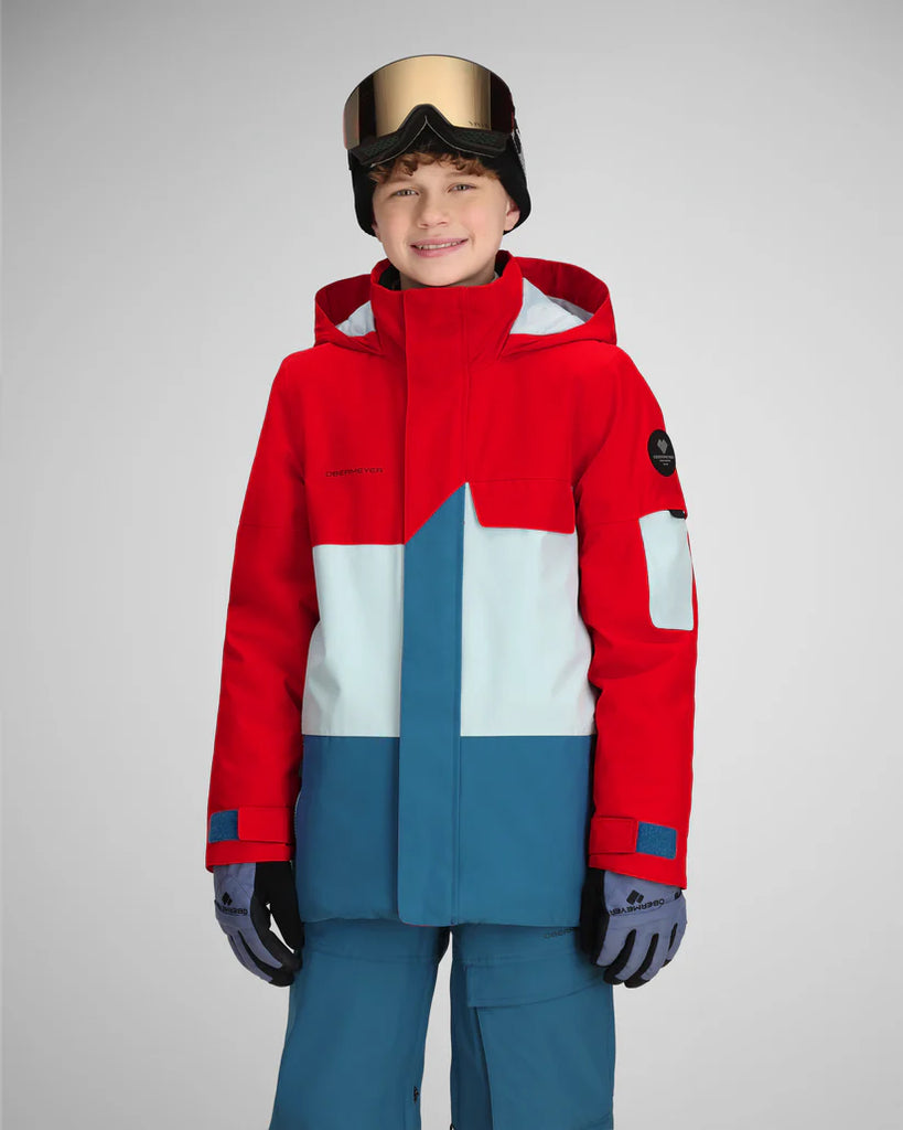 Obermeyer Teen Axel Jacket-Fresno Red-Killington Sports
