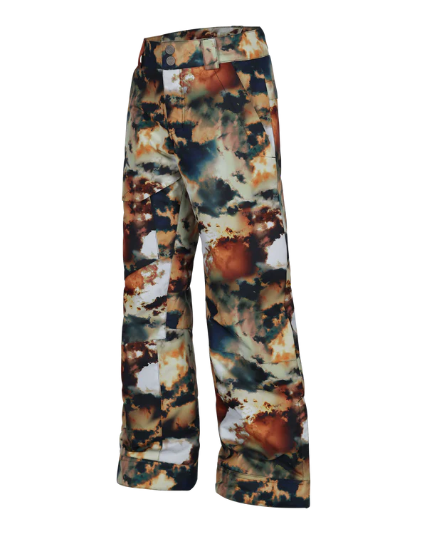 Obermeyer Teen Brisk Print Pant-Amber Cloud-Killington Sports