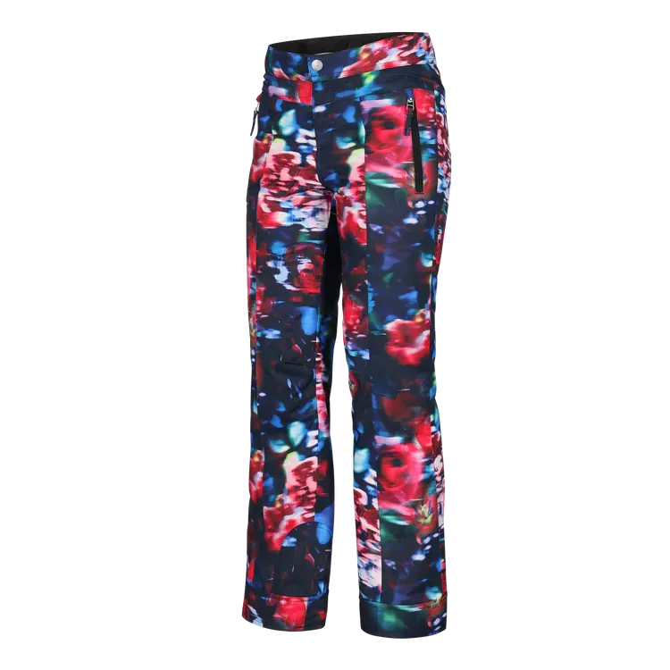 Obermeyer Teen Brooke Print Pant-Bloominescence-Killington Sports