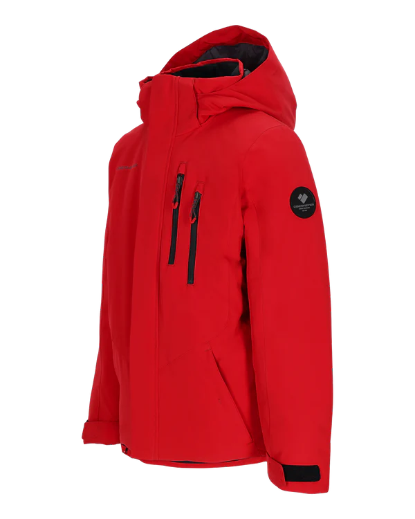 Obermeyer Teen Gent's Jacket-Red Rapid-Killington Sports