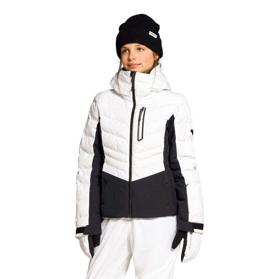 Obermeyer Teen TG Cosima Jacket-White-Killington Sports